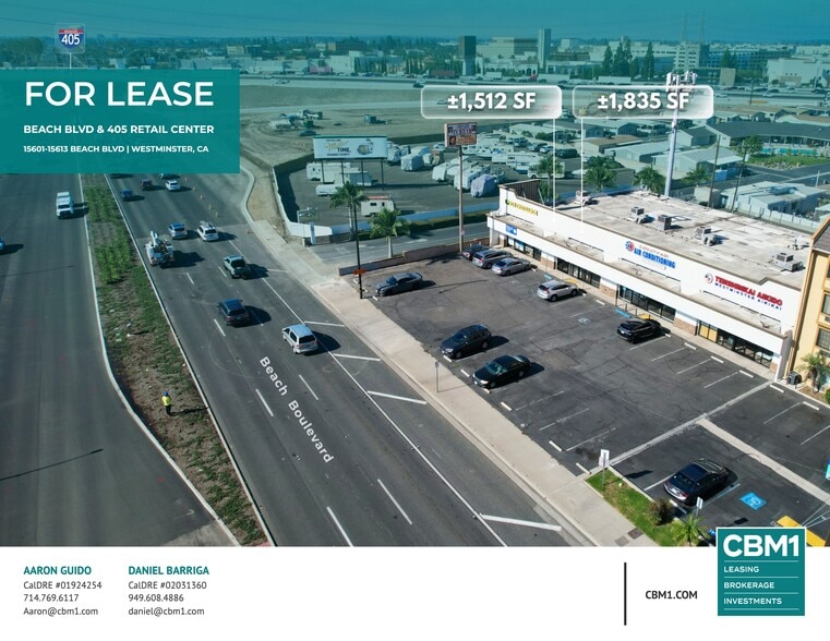 Primary Photo Of 15601-15613 Beach Blvd, Westminster Storefront Retail Office For Lease