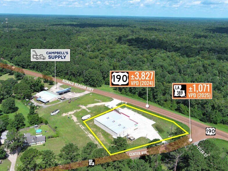 More Photos Of 11787 Highway 190 W, Merryville Freestanding For Lease