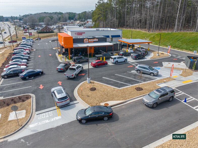 Primary Photo Of 1660 Hudson Bridge Rd, Stockbridge Fast Food For Sale