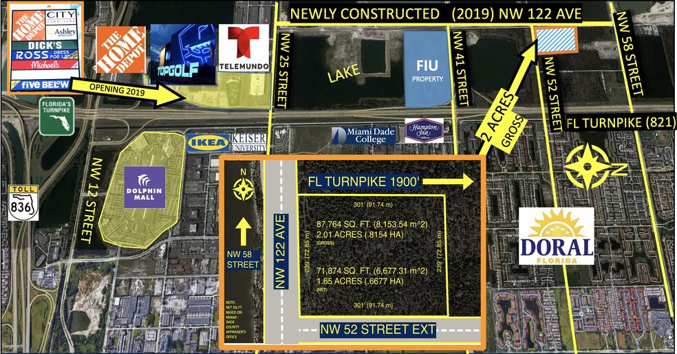 Primary Photo Of NW 122 Avenue & 52 Street Ext, Miami Land For Sale