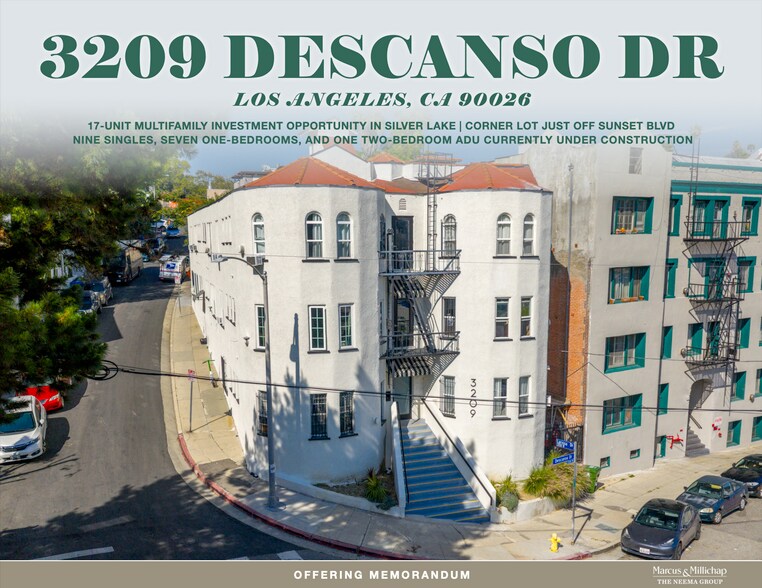 Primary Photo Of 3209 Descanso Dr, Los Angeles Apartments For Sale
