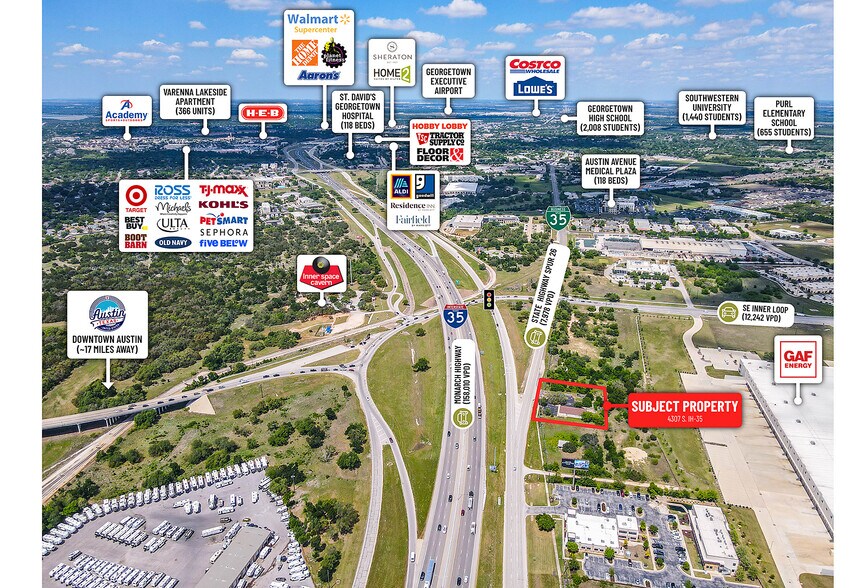 Primary Photo Of 4307 IH-35, Georgetown Office For Sale