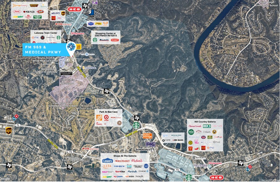 More Photos Of FM 620 & Medical Pkwy, Lakeway Land For Lease