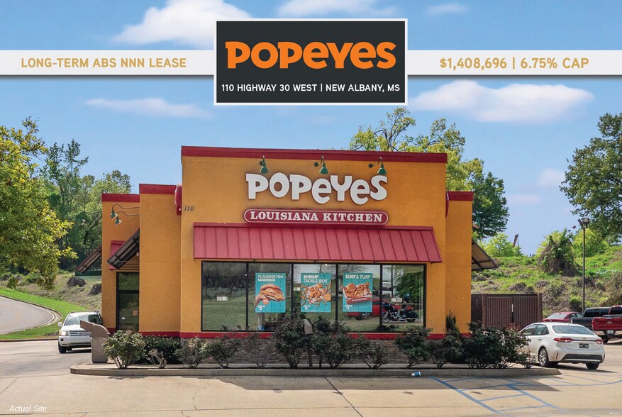 Primary Photo Of 110 State Highway 30 W, New Albany Restaurant For Sale