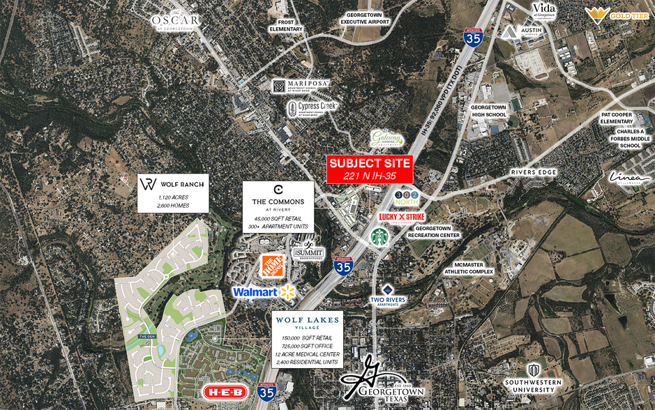 More Photos Of 221 N Interstate 35, Georgetown Freestanding For Sale