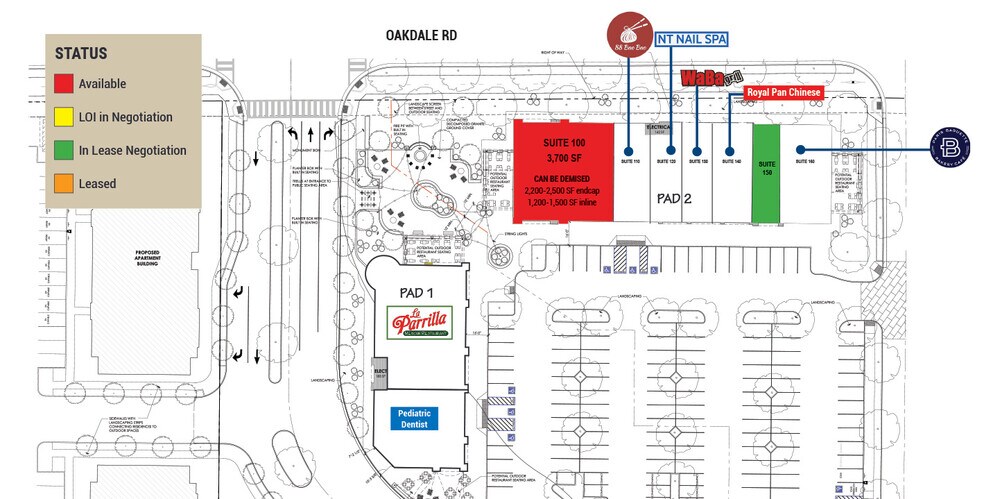 More Photos Of NWC Oakdale Rd & Claribel Rd, Riverbank Freestanding For Lease