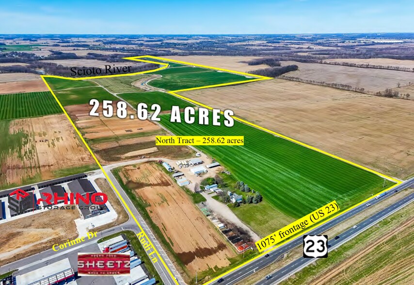 More Photos Of 14337 US Highway 23, South Bloomfield Land For Sale