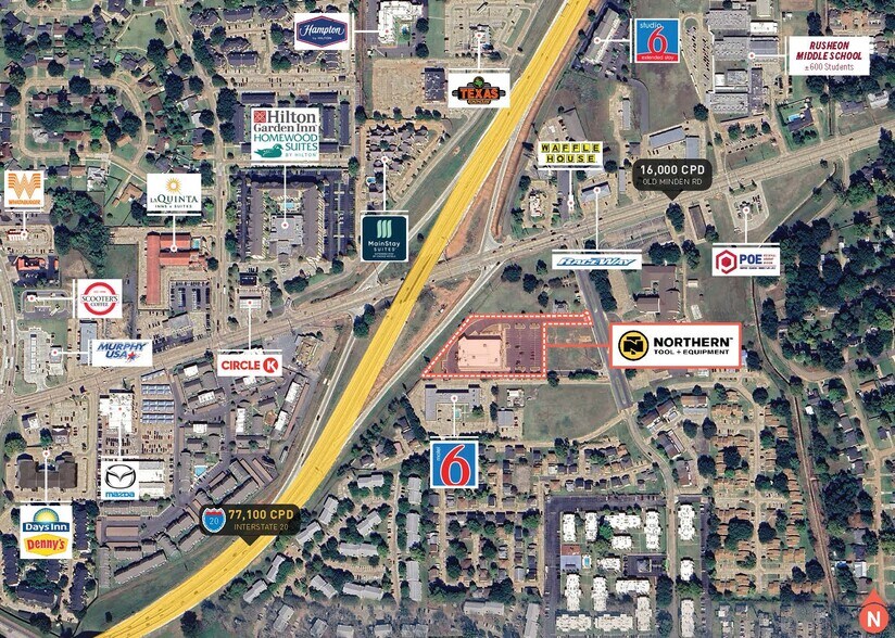 More Photos Of 200 John Wesley Blvd, Bossier City Freestanding For Sale