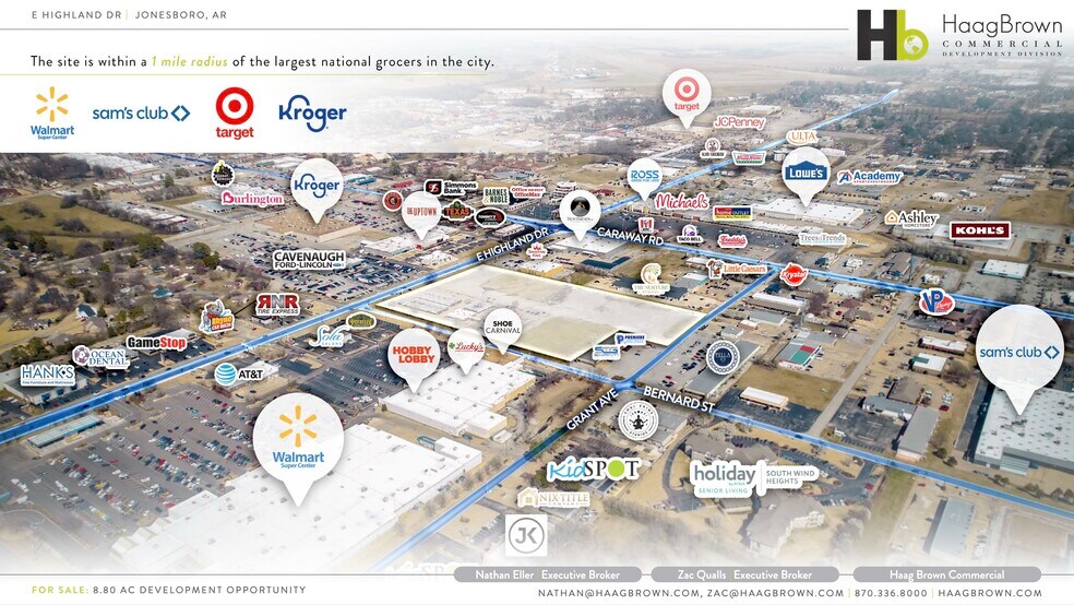 More Photos Of 2200 E. Highland Dr., Jonesboro Land For Sale