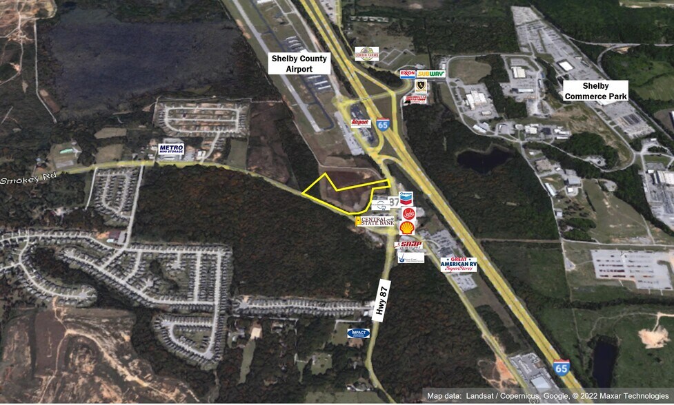 Primary Photo Of 800 Highway 87, Calera Land For Sale