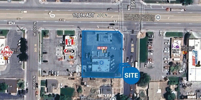 Primary Photo Of 809 W 200 N, Cedar City Convenience Store For Sale
