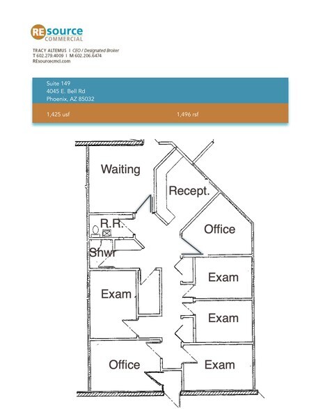 More Photos Of 4045 E Bell Rd, Phoenix Medical For Lease