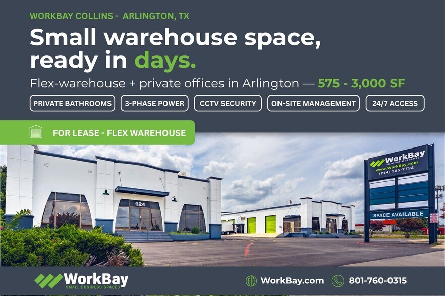 More Photos Of 104-142 S Collins St, Arlington Distribution For Lease