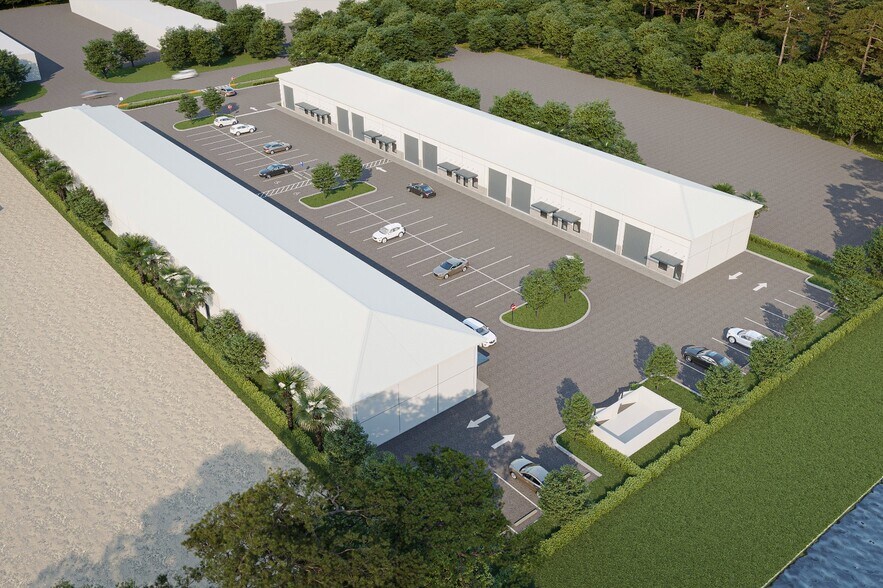 Primary Photo Of 2095 Commerce Lakes Dr, Port Saint Lucie Warehouse For Lease