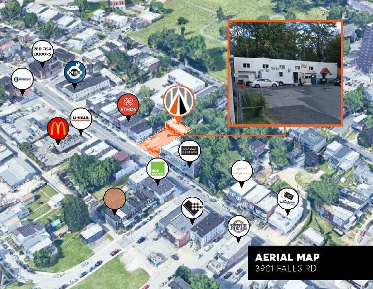 More Photos Of 3901 Falls Rd, Baltimore General Retail For Sale