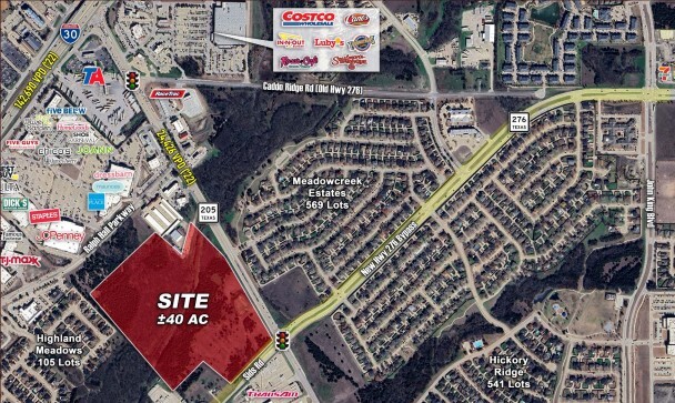 Primary Photo Of Hwy 205 & Sids Rd @ Sids Road, Rockwall Land For Sale