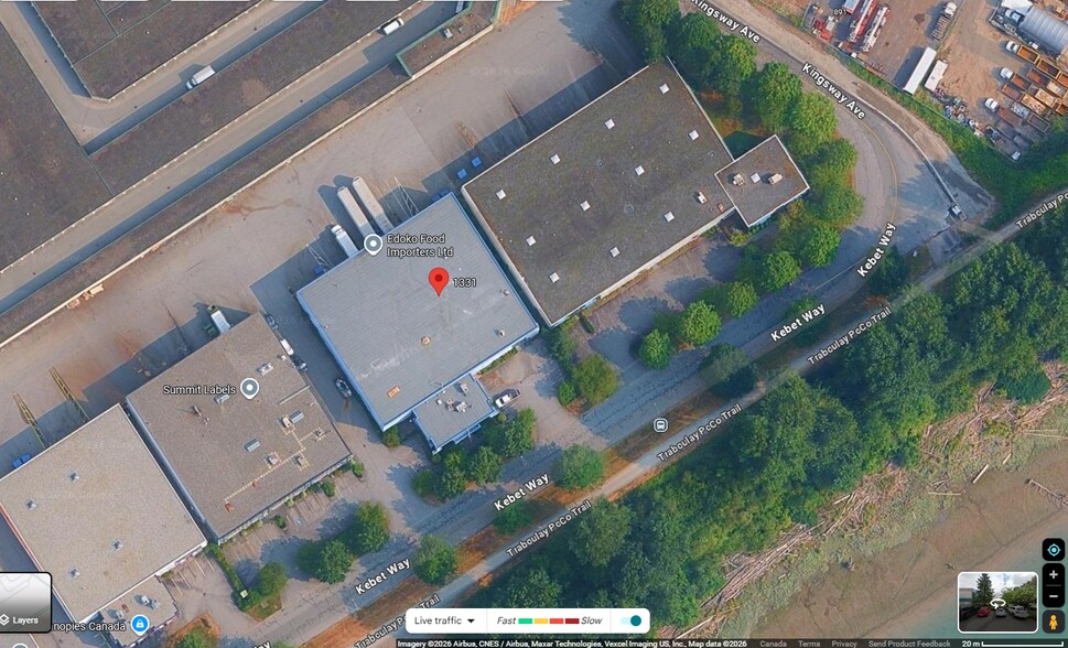 More Photos Of 1331-1335 Kebet Way, Port Coquitlam Warehouse For Lease