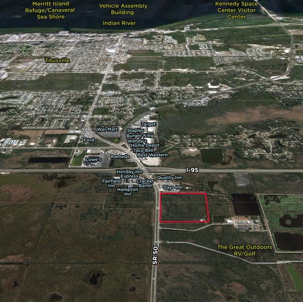 Primary Photo Of State Road 50 @ I-95, Titusville Land For Sale