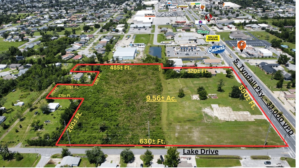 Primary Photo Of 630 S Tyndall Pky, Panama City Land For Sale