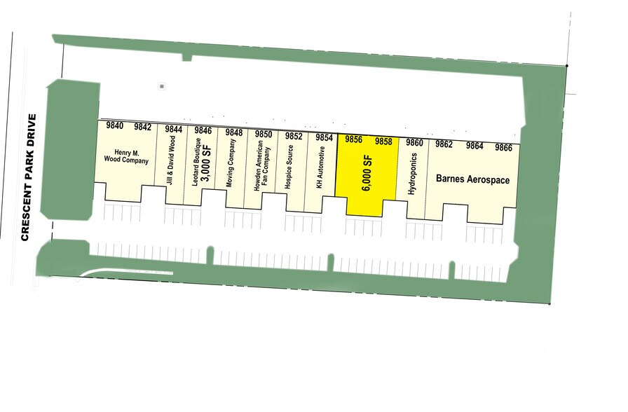 More Photos Of 9840-9866 Crescent Park Dr, West Chester Light Manufacturing For Lease
