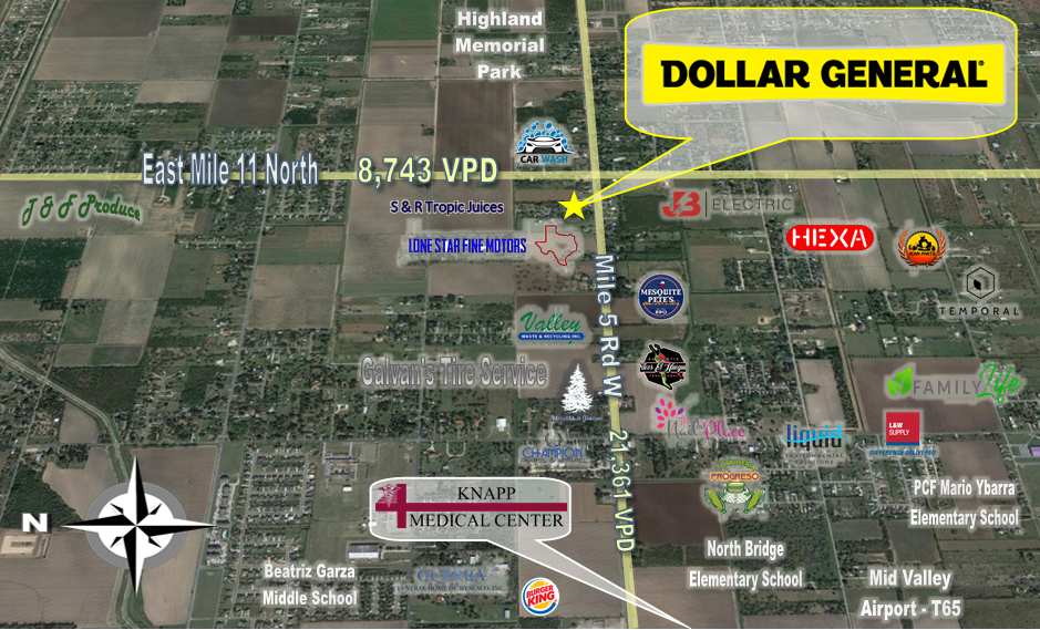 More Photos Of 5525 N FM 88, Weslaco Freestanding For Sale