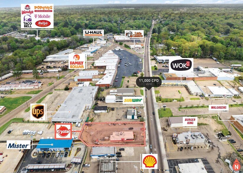 More Photos Of 4307 N State St, Jackson Fast Food For Sale