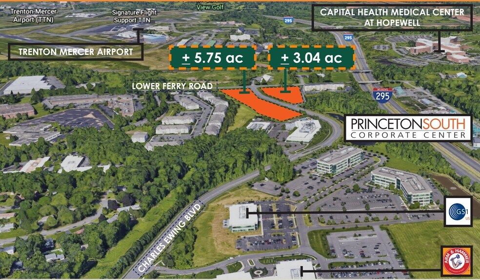 More Photos Of 1100 Charles Ewing Blvd, Ewing Land For Sale