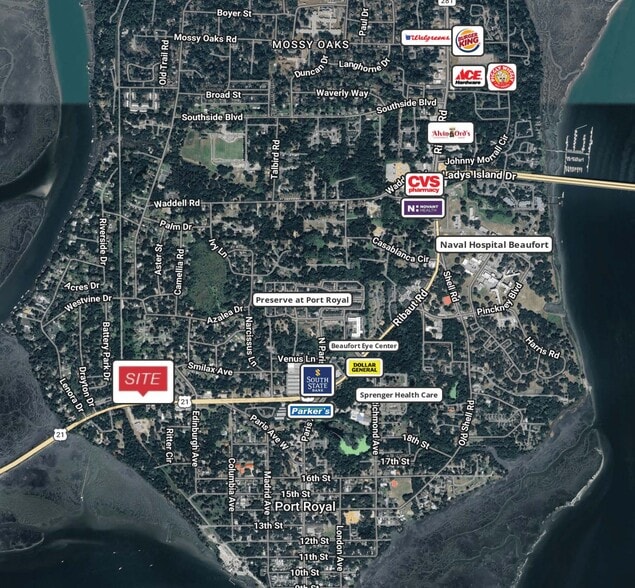 More Photos Of 1809 Rahn Ln, Port Royal Land For Sale