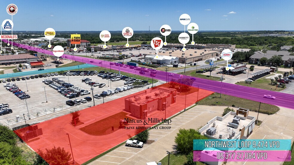 More Photos Of 3030 W Washington St, Stephenville Fast Food For Sale