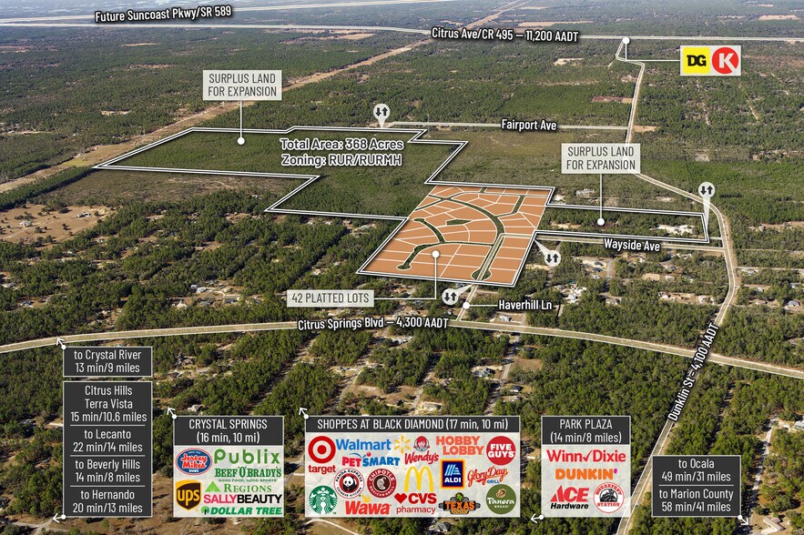 More Photos Of 7759 Freemantle Way, Dunnellon Land For Sale