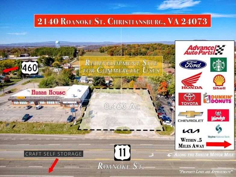 More Photos Of 2140 Roanoke St, Christiansburg Land For Sale