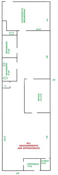 More Photos Of 8905 F St, Omaha Light Manufacturing For Lease