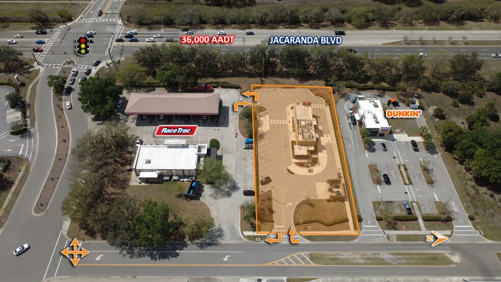 Primary Photo Of 2989 Executive Dr, Venice Fast Food For Lease