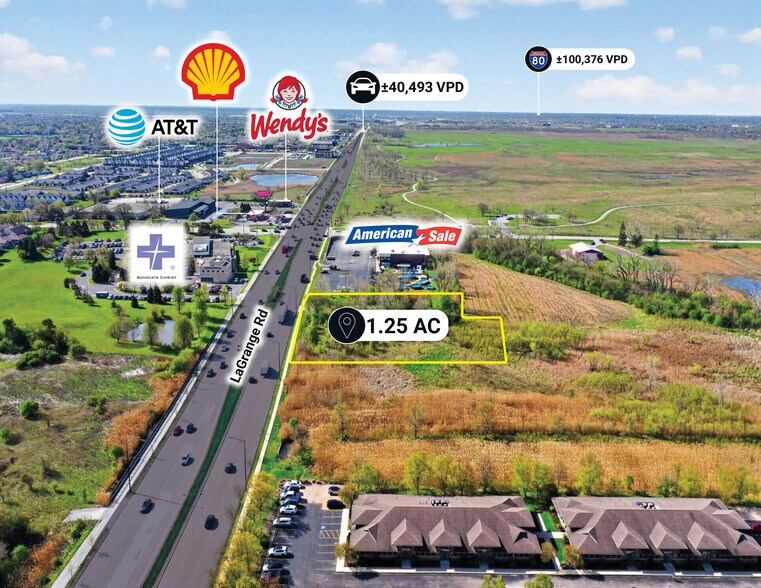 More Photos Of 16600 & 16661 LaGrange Road, Orland Park Land For Sale