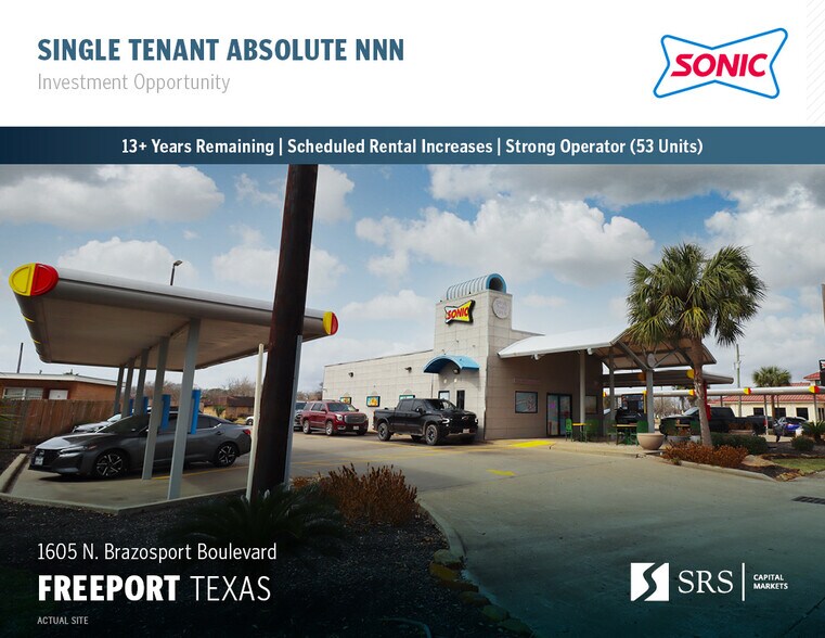 Primary Photo Of 1605 N Brazosport Blvd, Freeport Fast Food For Sale