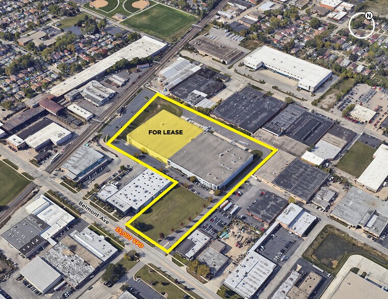 More Photos Of 9234 Belmont Ave, Franklin Park Manufacturing For Lease
