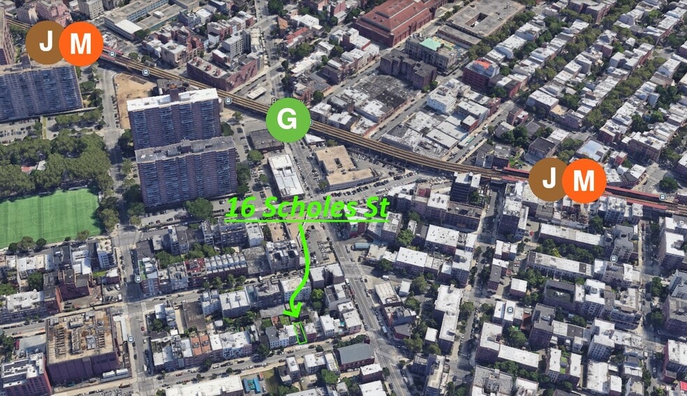 More Photos Of 16 Scholes Street St, Brooklyn Land For Sale