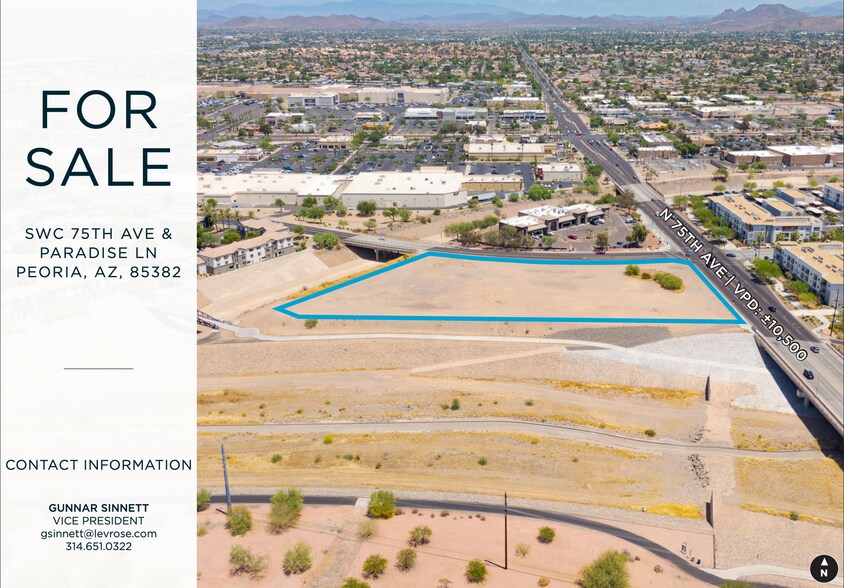 Primary Photo Of SWC 75th & Paradise Ln, Peoria Land For Sale