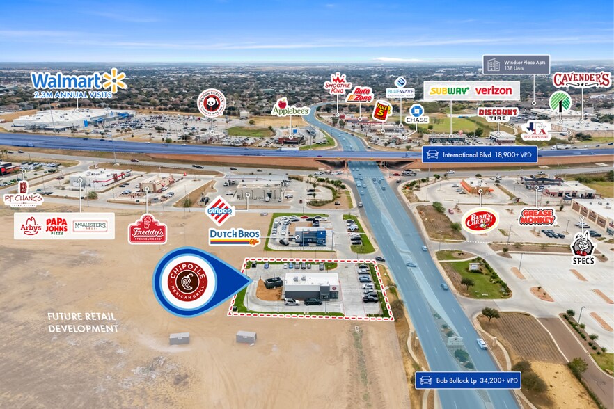 More Photos Of 10819 International Blvd, Laredo General Retail For Sale