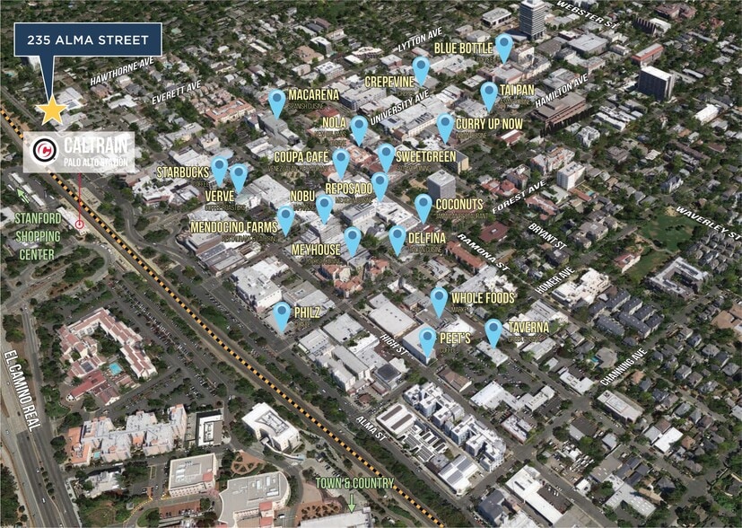 More Photos Of 235 Alma St, Palo Alto Office Residential For Sale