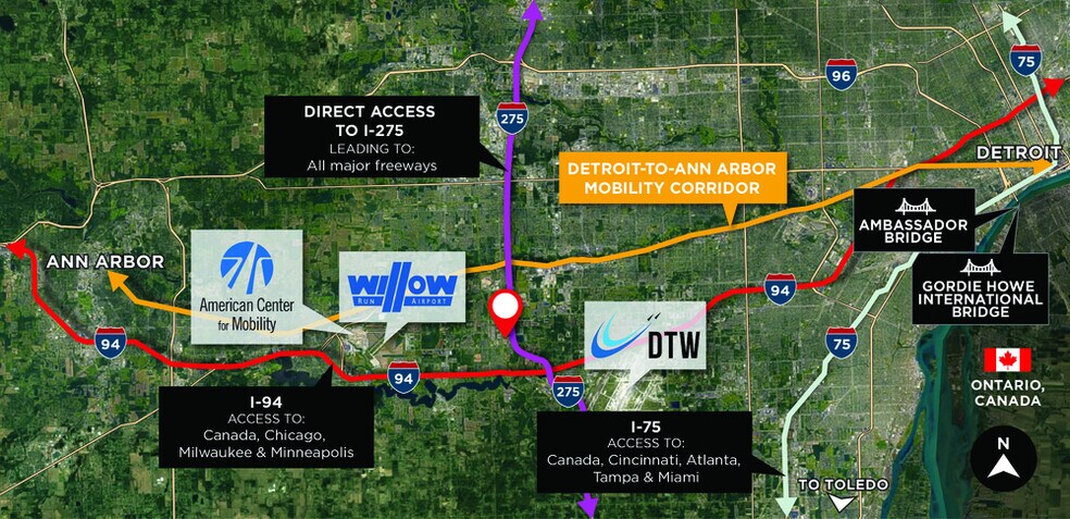 More Photos Of 8857 Haggerty Rd, Belleville Land For Sale