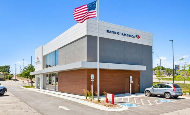 Primary Photo Of Bank of America, Omaha Bank For Sale