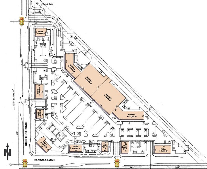 More Photos Of NEC Panama Lane & Gosford Road, Bakersfield General Retail For Lease