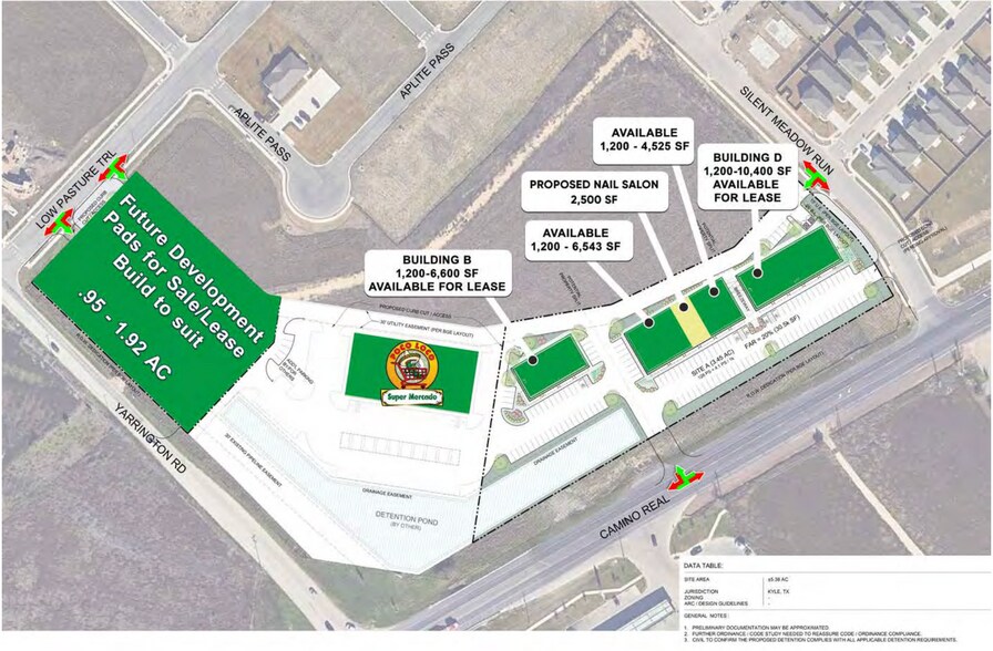 More Photos Of Camino Real rd @ Yarrington RD, San Marcos General Retail For Lease