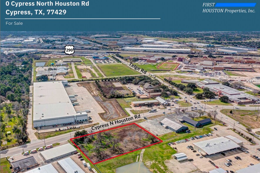 Primary Photo Of 0 Cypress North Houston Rd, Cypress Land For Sale