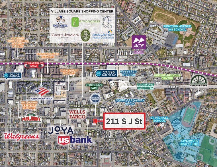 More Photos Of 211 S J St, Livermore Bank For Sale