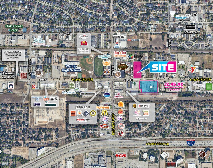 More Photos Of 1624 W 34th St, Houston Land For Sale