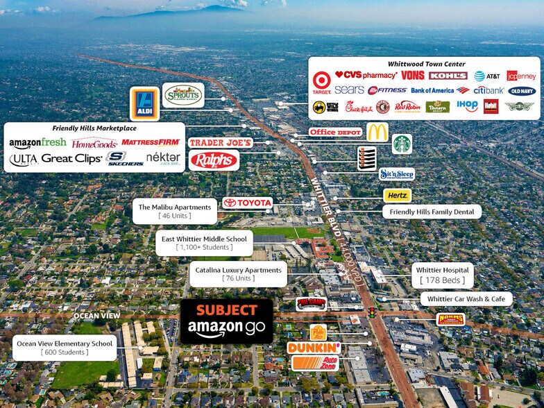 More Photos Of 14249 Whittier Blvd, Whittier Freestanding For Sale