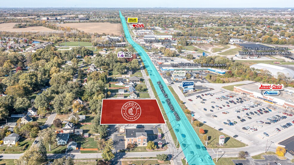 More Photos Of 1205 Main St, Crown Point Freestanding For Sale