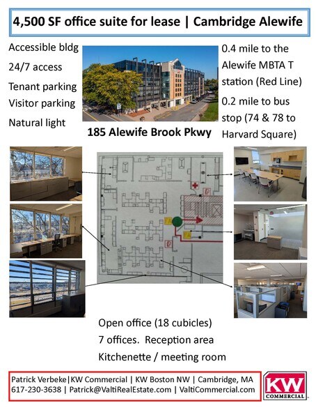 More Photos Of 185 Alewife Brook Pky, Cambridge Office For Lease